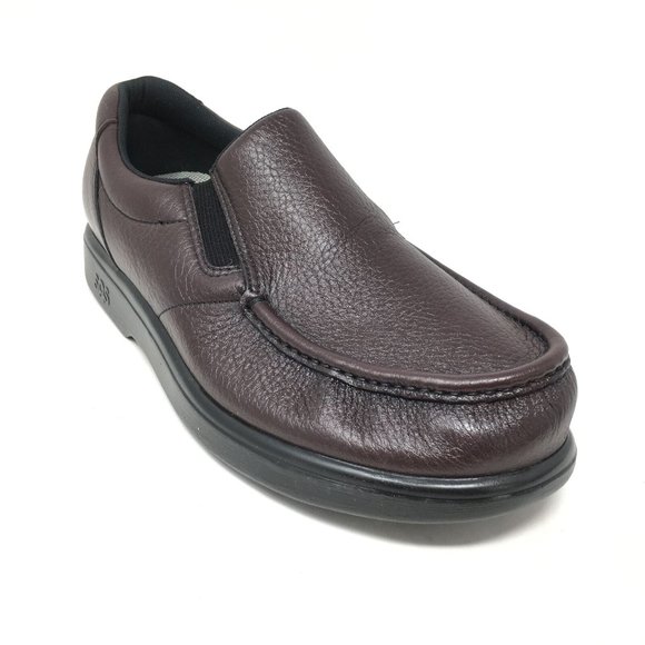 Men\'s NEW SAS Navigator Casual Loafers Shoes Size 11.5 Burgundy Leather Comfort main image 9